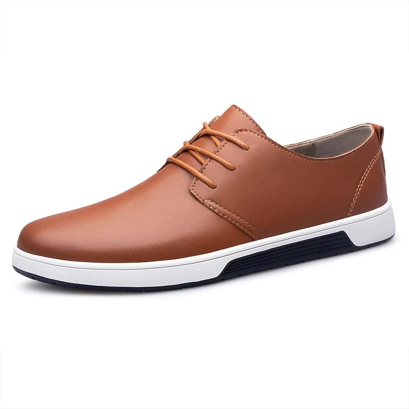 Genuine Leather Men Casual Shoes Hot Sale Man Loafers Soft Moccasins Breathable Slip On Driving Shoes New Leisure Walk Sneakers