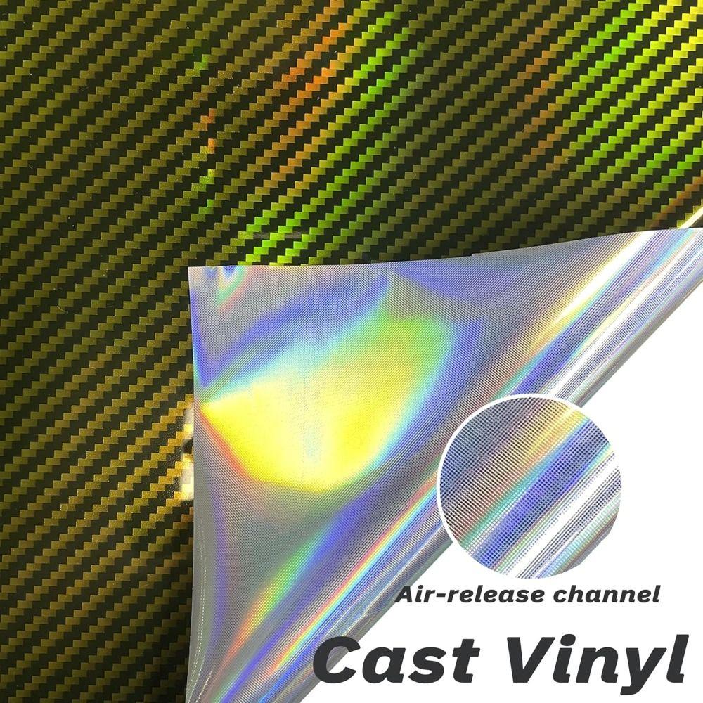 Car DIY Carbon Fiber Vinyl Film Film High Gloss Car Interior Sticker for Car Motorcycle DIY