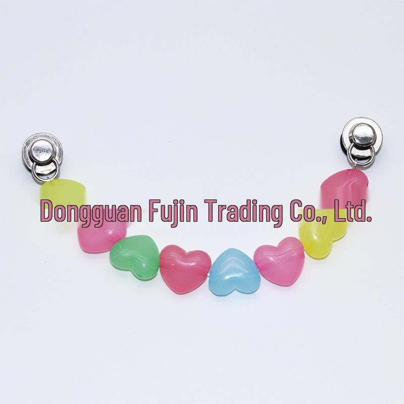 2024 Metal Chain 3D Shoe Flowers & Buckles Accessories