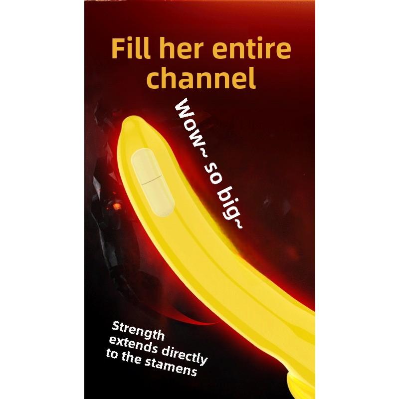 Corn Cucumber Banana Fruit and Vegetable Wolf Teeth Condom Lengthening Vibration Silicone Condom Prick Condom Penis Condom Erotic Sex Products
