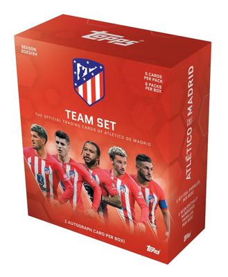 Topps Oficiální týmová sada Atletico de Madrid Týmová sada Atletico Madrid 23-24