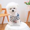 Pet circle pet clothes dog cat clothing clothing striped classic jeans