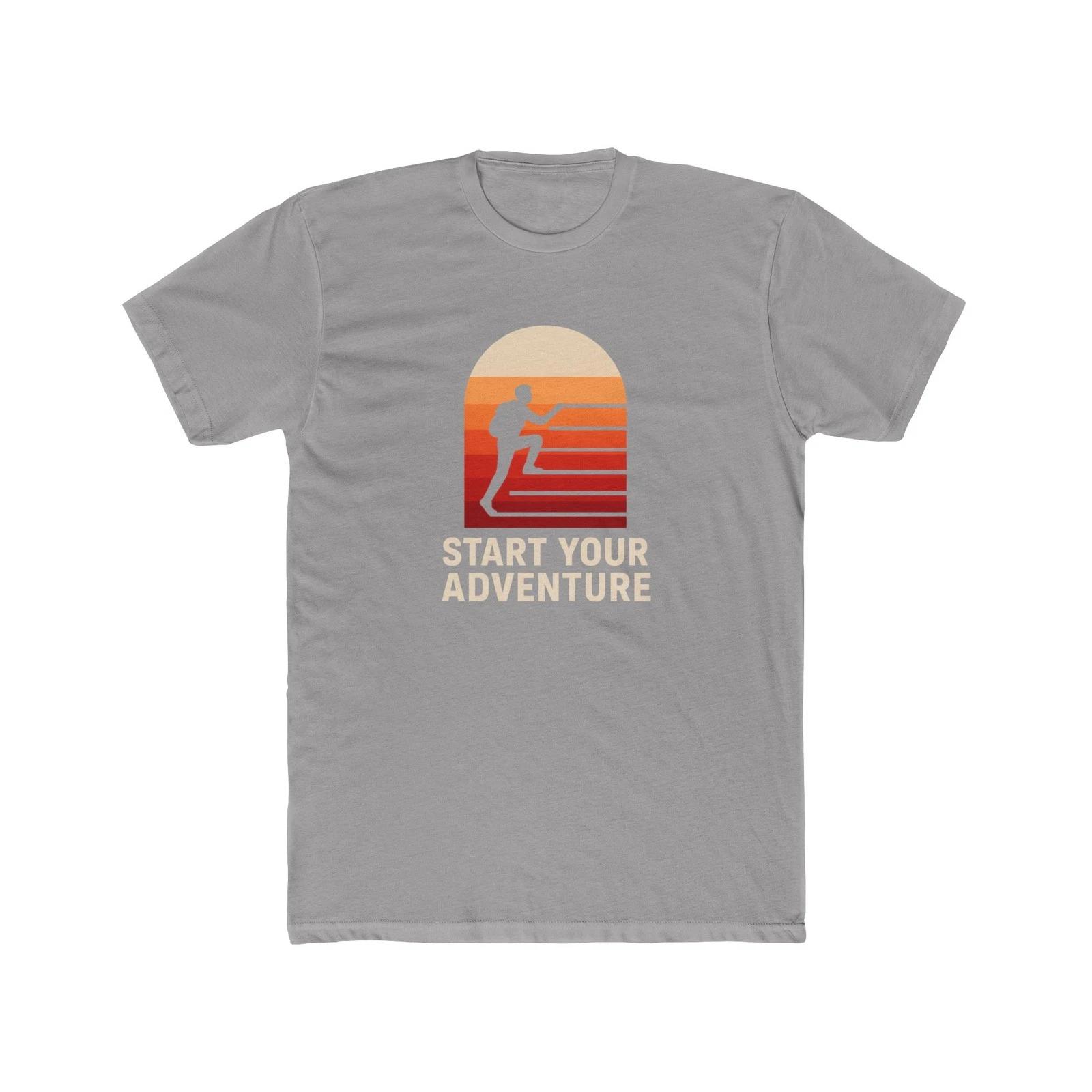 

Start Your Adventure Motivational Tall T-Shirt M