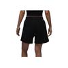 Jordan As W J Flt Flc Dmnd Short 24 Embroidered Logo Comfortable Breathable Lace-Up Casual Shorts Women Shorts Black FV7057-010