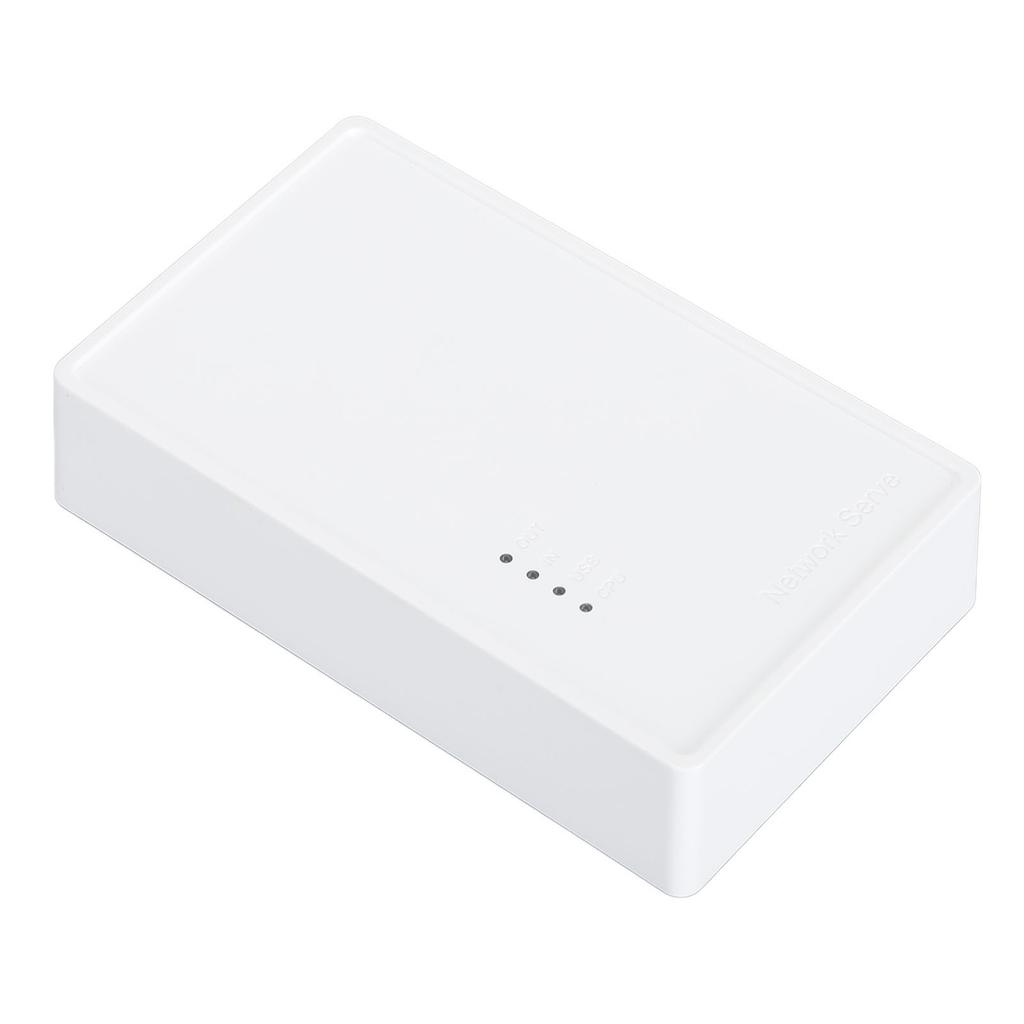 USB Drahtloser Printserver Kabelgebundene Drahtlose Standalone-Modi 480Mbps USB2.0 Printserver mit 10 100Mbps LAN-Bridge für