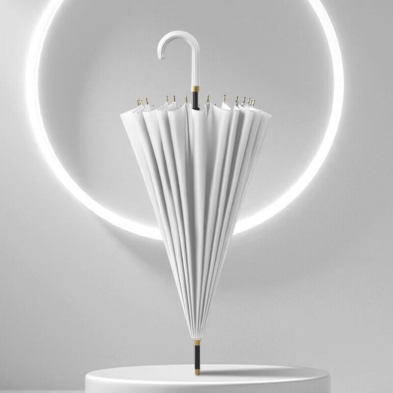 MAYDU 24-Rib Windproof Long Handle Umbrella