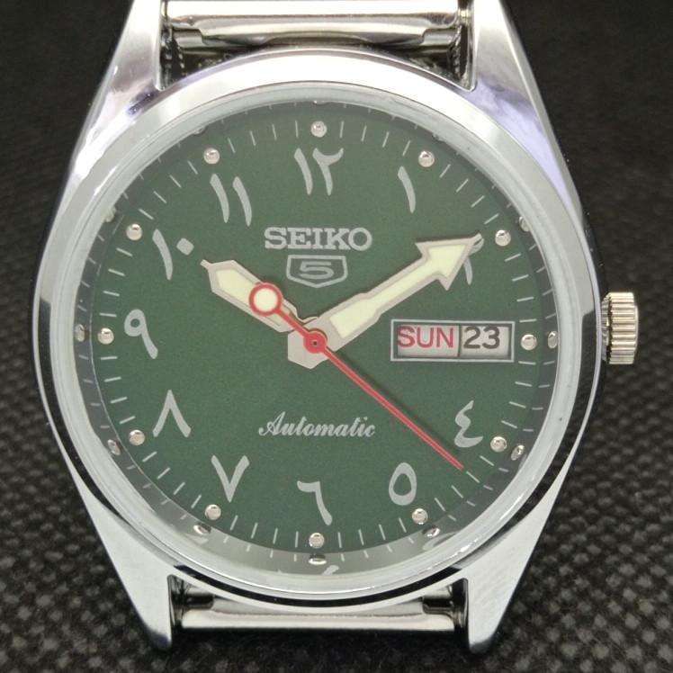MONTRE HOMME AUTOMATIQUE VINTAGE RÉVISÉE SEIKO 5 6309A JAPON a318810-2 Seiko-a318810