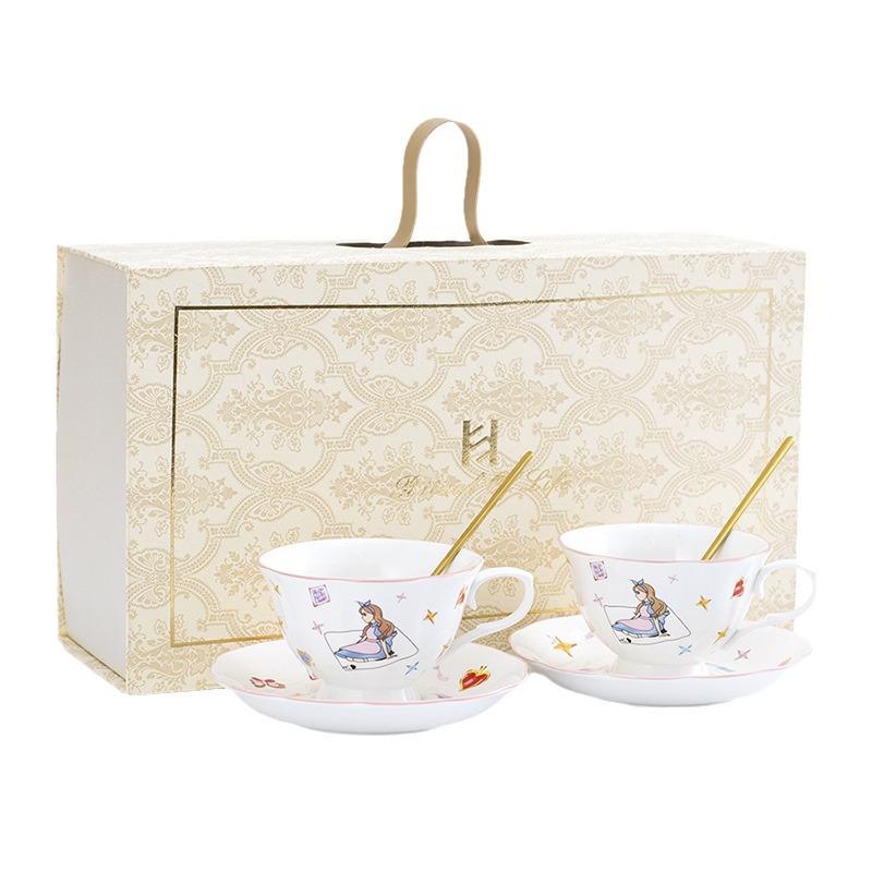 Cana de cafea Alice: Cadou pentru Femei pentru Anul Nou, Ziua de Naștere, Nuntă, Petrecere de Casă Nouă sau Ceai de După-amiază