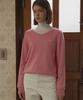 Dieomaidieo Essential V-Nect Knit (Pink)