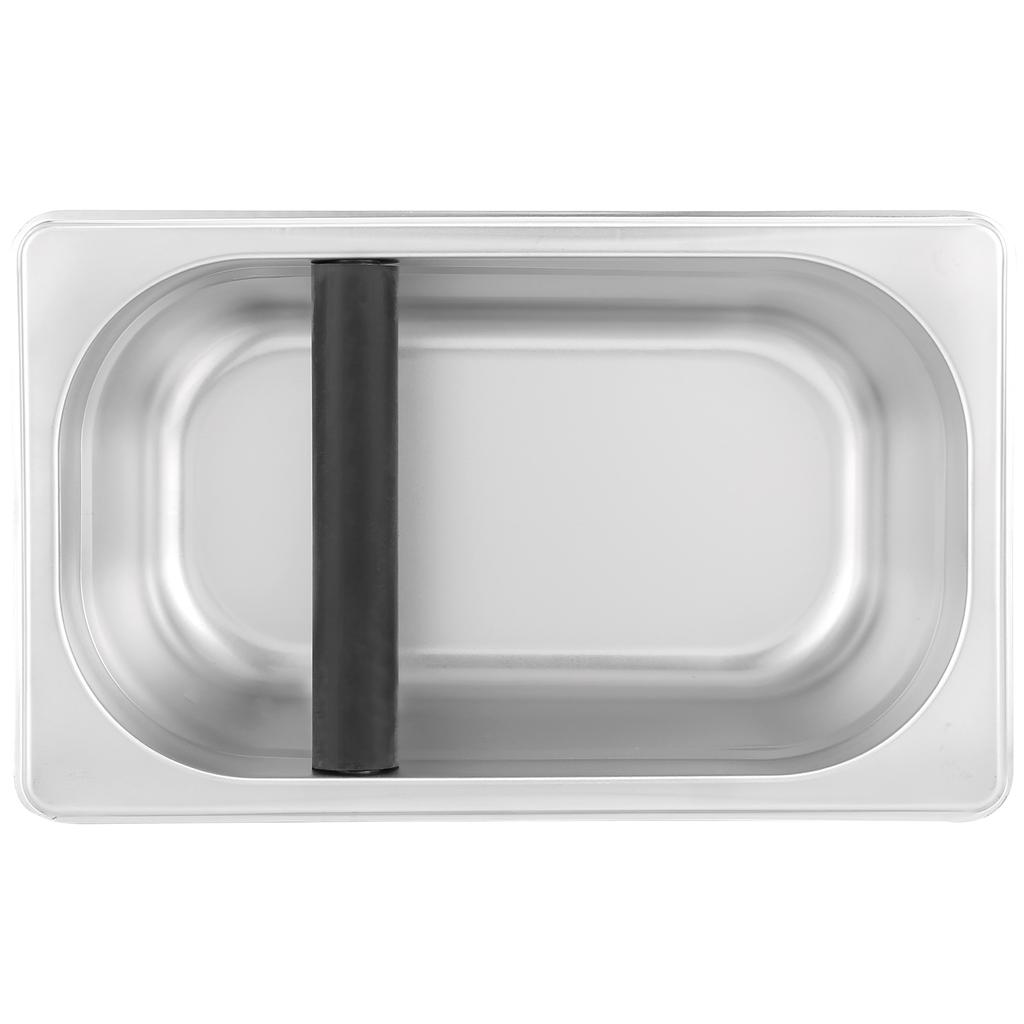 Knock Box Stainless Steel Coffee Slag Grind Bucket Container Coffee Machine Accessory