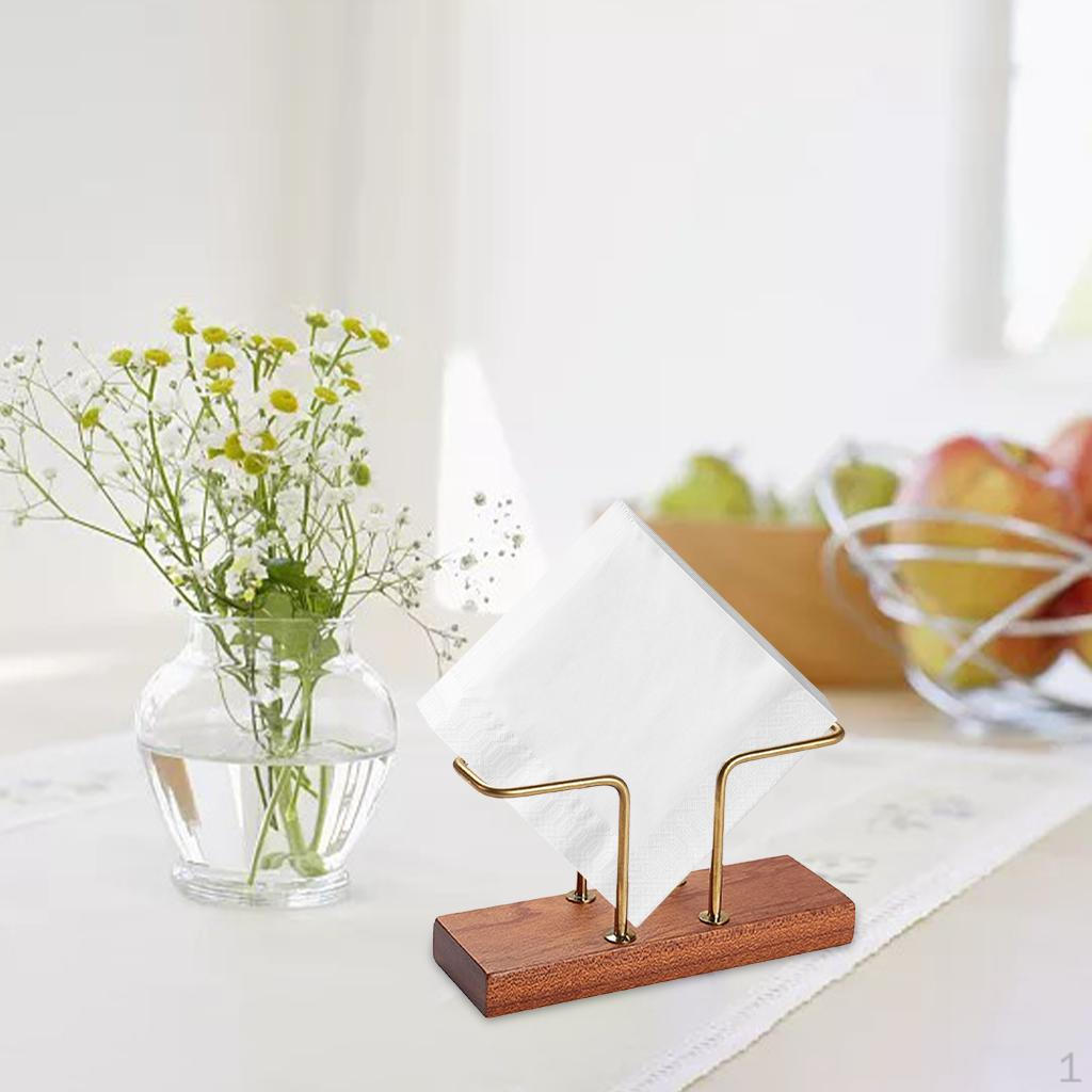Freestanding Classic Cocktail Napkin Holder top Tissue Dispenser A