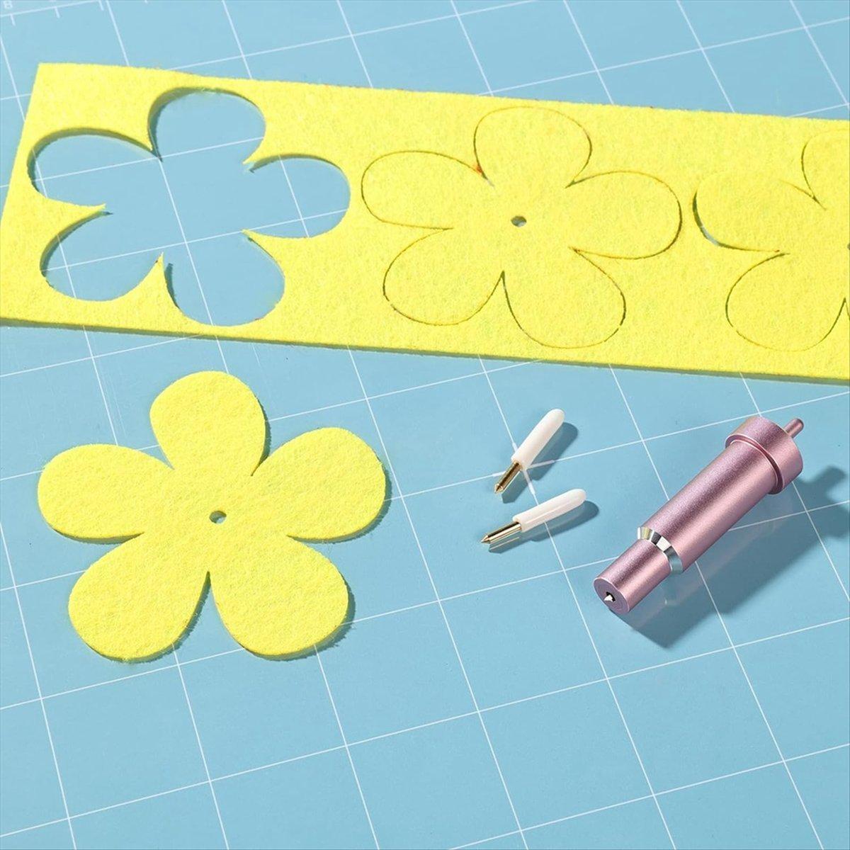 

BHBL Bonded Fabric Blades,Fabric Blade Perfect for Cutting Bonded Fabrics -Polyester,Silk,Cotton,Denim,Felt,Linen,HTV, Etc,A China Mainland