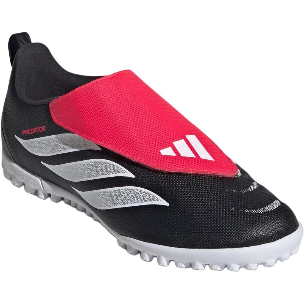 Adidas Predator Club Comfortable Support Low Top Soccer Shoes Kids Soccer Shoes Black KI8867