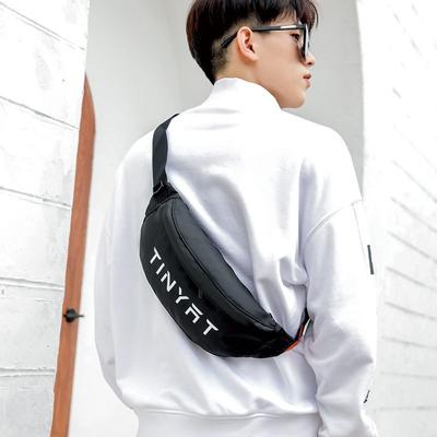 Fashionable Men's Mobile Phone Fanny Pack Outdoor Casual Girls Sports Single Shoulder Crossbody Small Chest Bag Waterproof Leather Bag