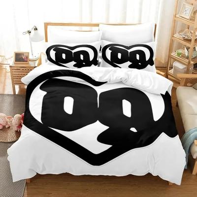 New Drain Gang Merch Dmn Bedding Set Single Twin Full Queen King Size Bed Set Adult Boys Bedroom Duvet Cover Sets