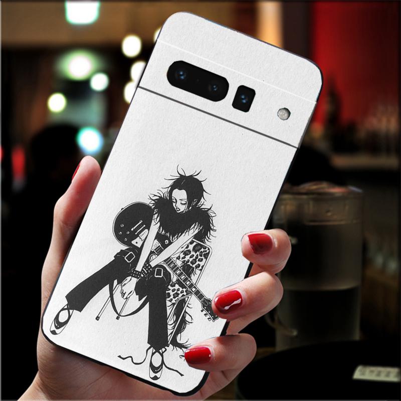 For Google Pixel 10 9 Pro XL Silicone Phone Soft Case For Google Pixel 9A 8A 7A 6A 5 Cover Shell Nana Osaki Anime