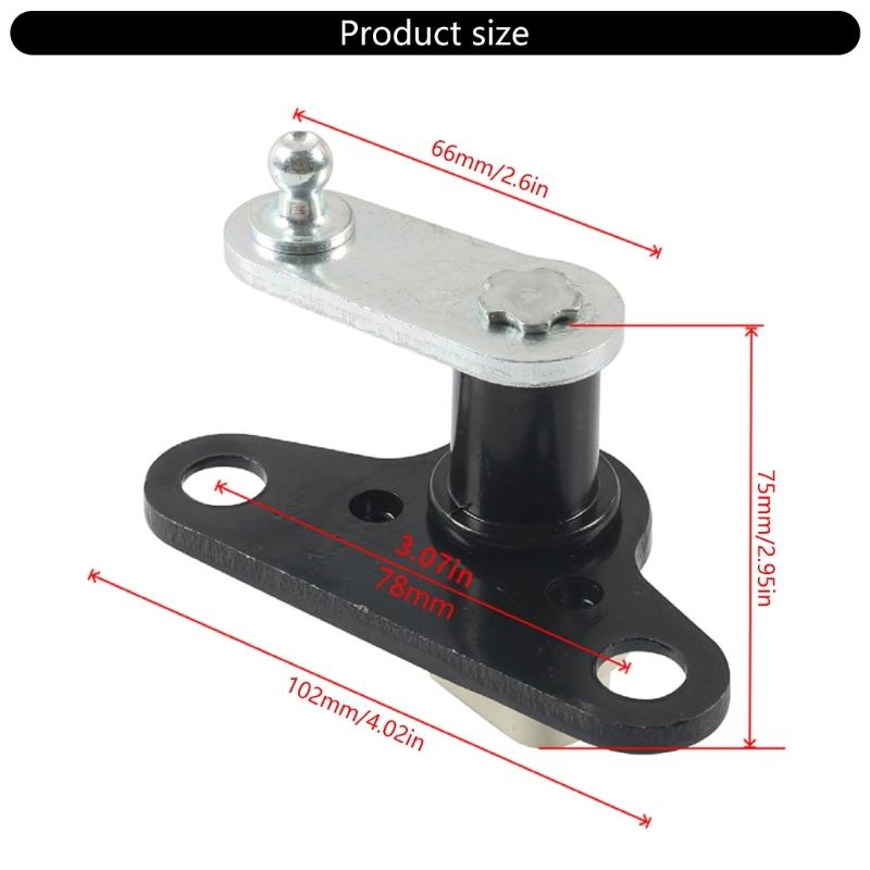 Car Passenger Side Tailgate Hinge Fitment Maintenance Easy Installation Suitable for 93470-ZH000 Truck Bed 2005 to 2023