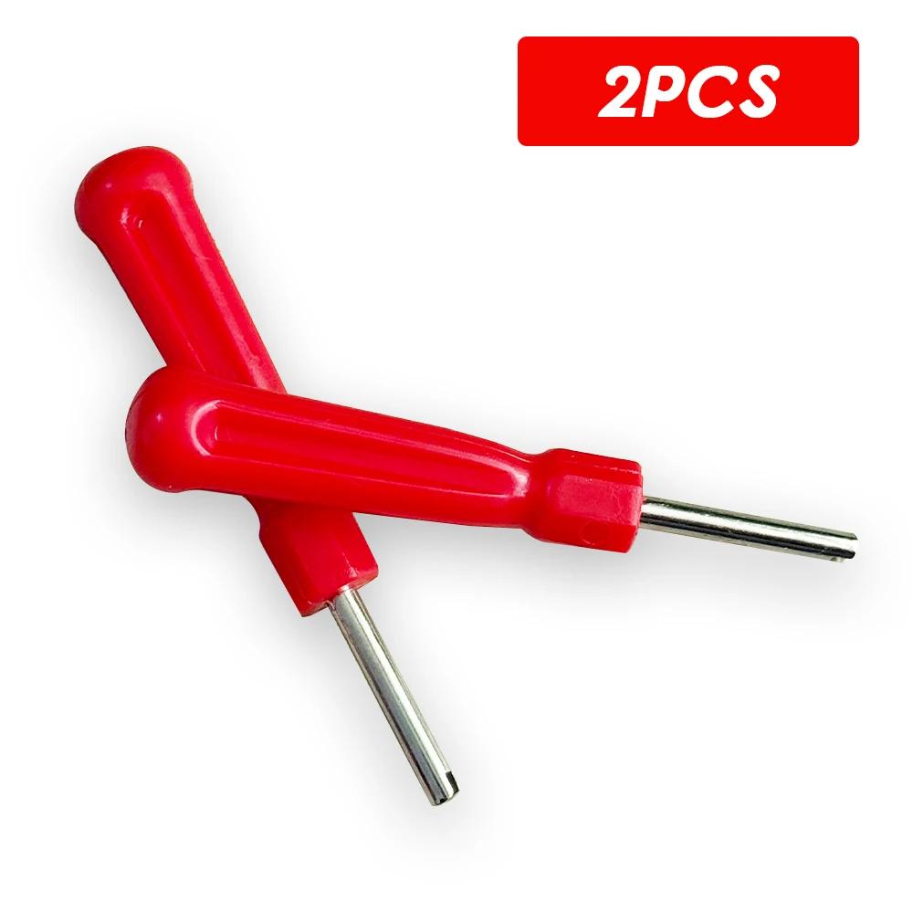 Portable Tire Valve Core Remover Installer Tool Removal Tool Car Bike Bicycle Motorcycle Tire Repair Tools Wrench Screwdriver
