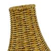 Handcrafted Rattan Vase - Woven Art for Flower Arrangements