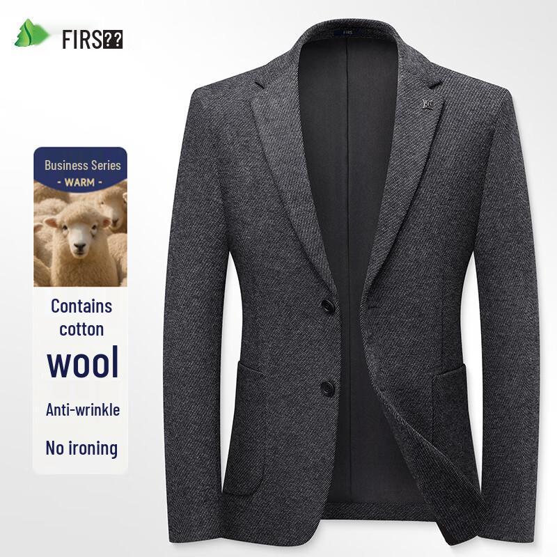 

Shanshan Men s Wool Blend Business Casual Blazer