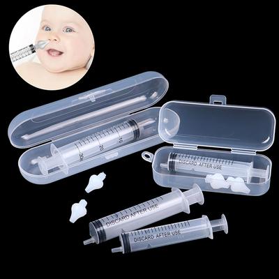 2 Stücke 20/30Ml Babypflege Nase Reiniger Nadel Rohr Säugling Sauber Rhinitis Nasendusche