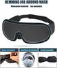 Durable And Safe 3D Mask For Sleep Eye Mask Lights Blockout Soft Padded Sleeping Fabric Cover Shade Blindfold Eyepatch