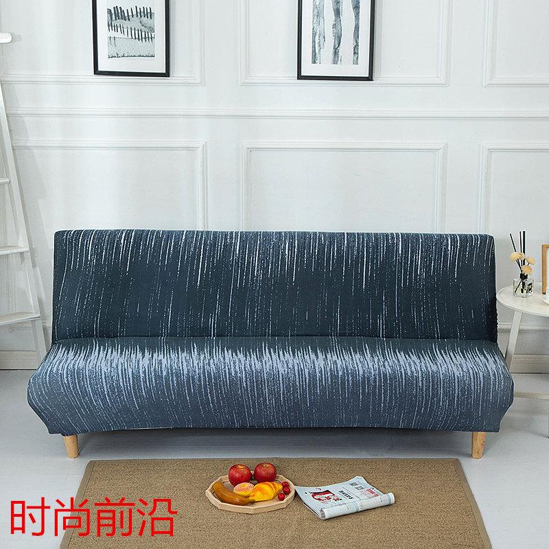 Stretch Folding Sofa Bed Cover Without Armrests Armless Futon Sofa Cover Removable Machine Washable Home 3 Seater Couch Covers Premium Quality