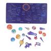 Wooden Solar System Assembling Matching Toy Astronomy Science Educational   Toy for Kids
