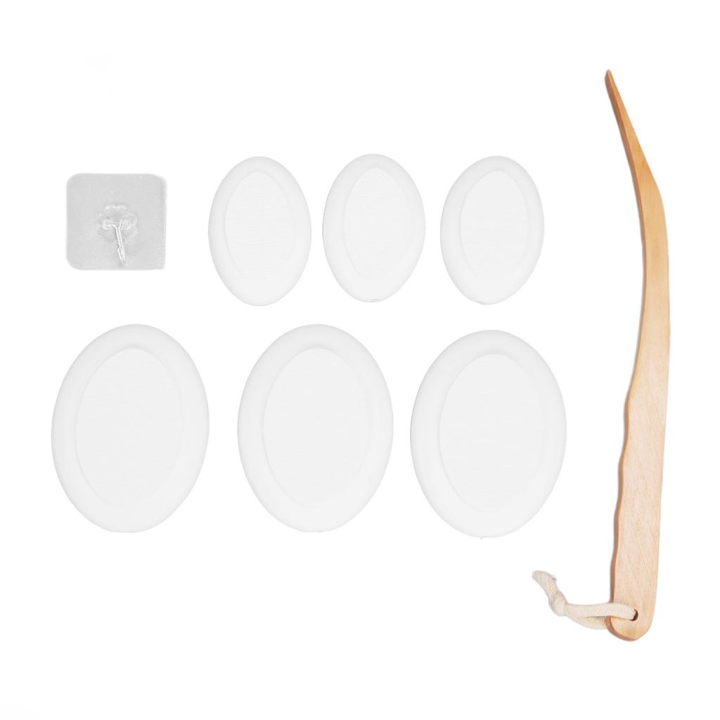 Badekremapplikator Profesjonell Hjemme Menn Kvinner EVA Tre Langt Håndtak Dusj Ryggskrubber