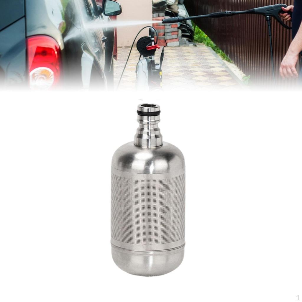 Autowaschzubehör Schlauchansaugfilter Ersatz Edelstahl Garten zum Reinigen