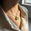 Elegant 2025 Gold Titanium Steel Clavicle Necklace for Women – Non-Fading, Light Luxury, Versatile, and Fashionable.