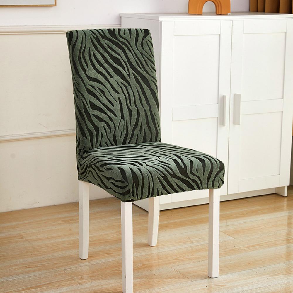 Thick Embossed Chair Cover Full Elastic Stretch for Hotel Restaurant All Seasons Use Chair Cover