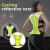 Adjustable Fit Reflective Vest Elastic Design Protective Vest High Visibility Vest  Running Jogging