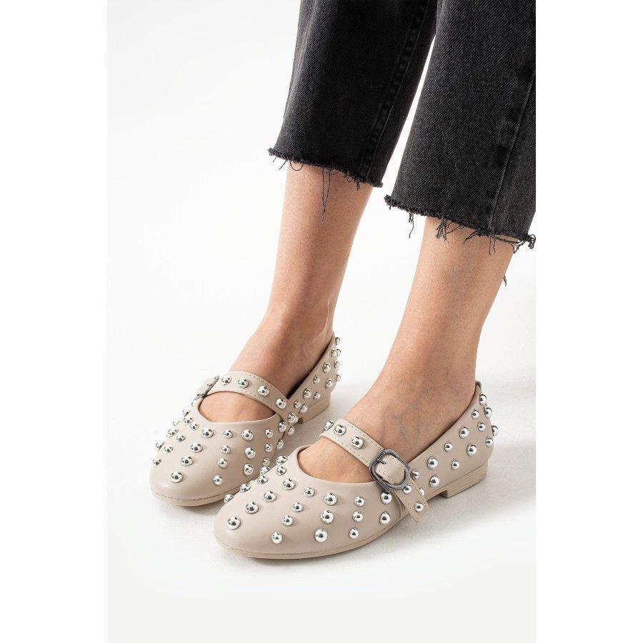 Women's Buckle Strap Flat Shoes