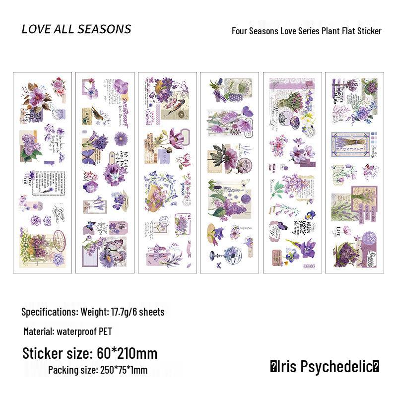 

Innisfree All-Season Waterproof PET Journal Stickers - DIY Sticker Pack