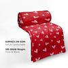 Love Heart Flowering Pumpkin Printed Blanket for Sofa Bed Travel Camping Living Room Office Conditioning Blanket