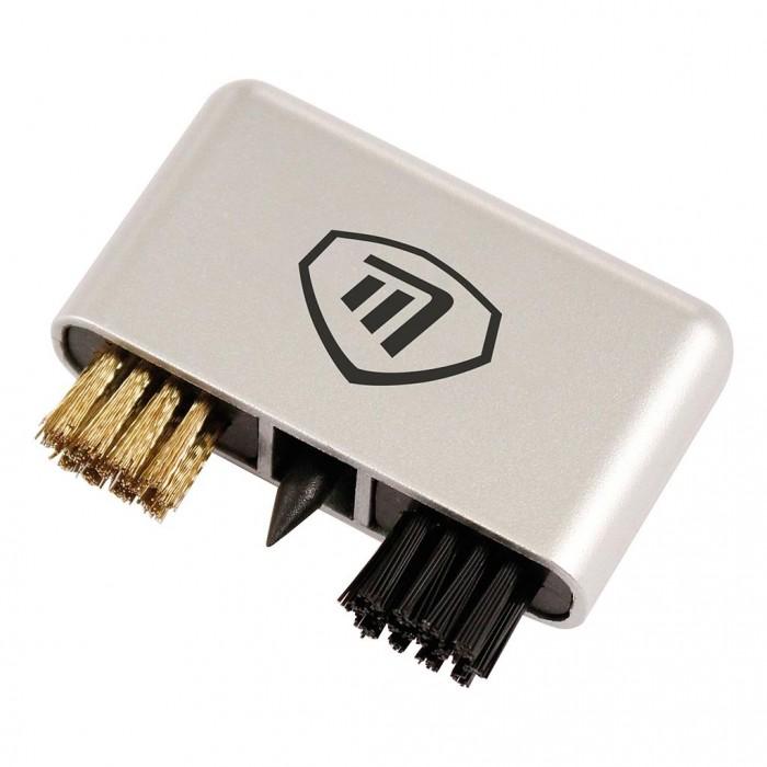 Escova de limpeza de tacos Masters 3 em 1 One Size preto/prata