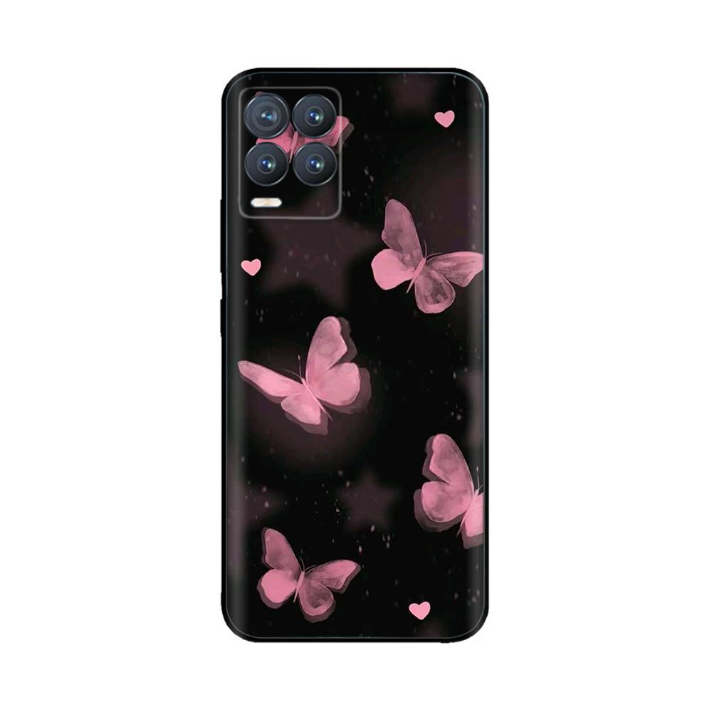 Für Realme 8 Hülle Niedliche Cartoon Bemalte Silikon Rückseite Für Realme 8 Pro 8i Realme8 4G RMX3085 Weiche TPU Handyhülle Coque Etui