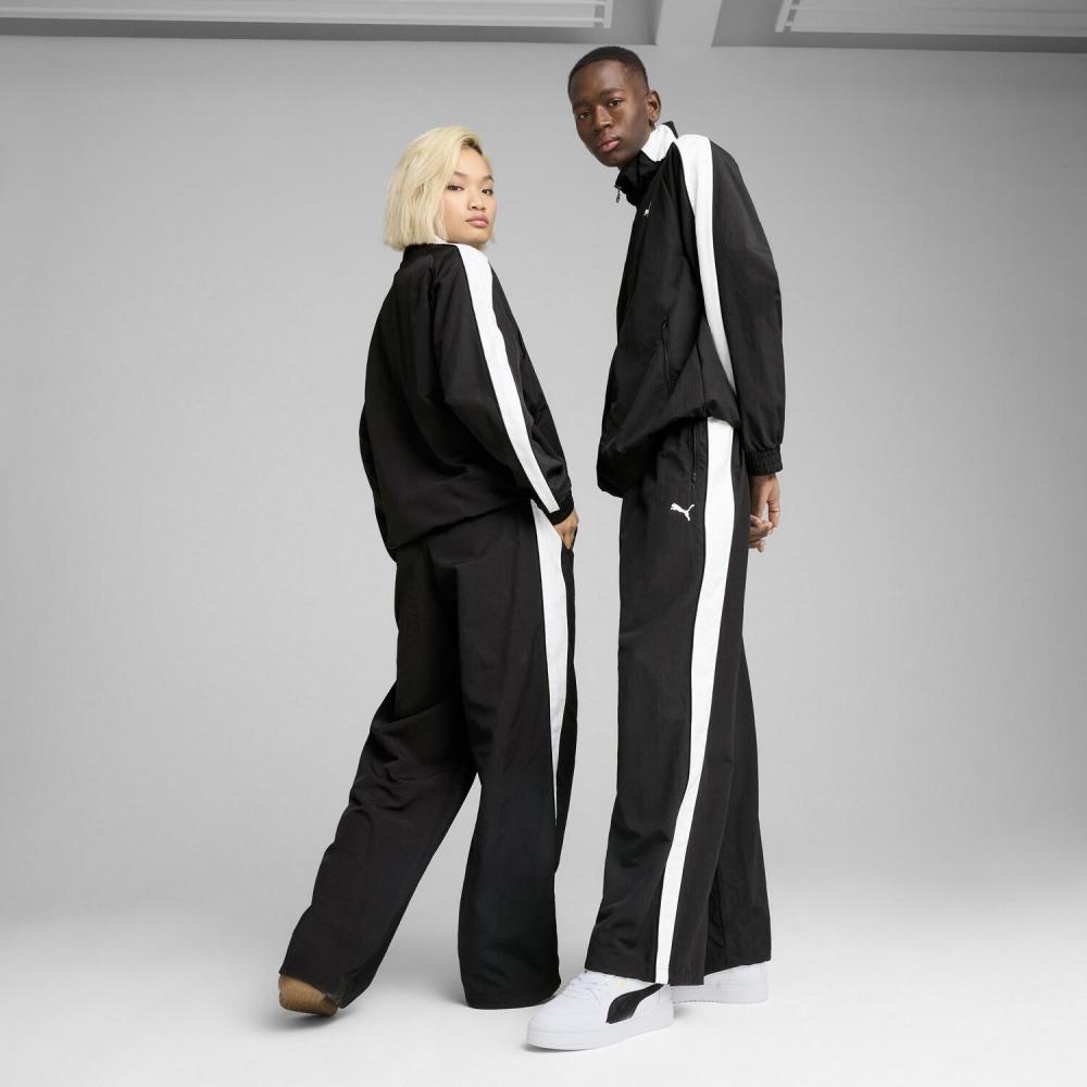 PuMa M T7 Oversized Track Pants Wv 631877 01bk
