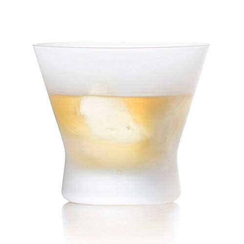 Wired Beans Eternal Rocks Glass, 300ml, Frosted, In a Japanese Cedar Box