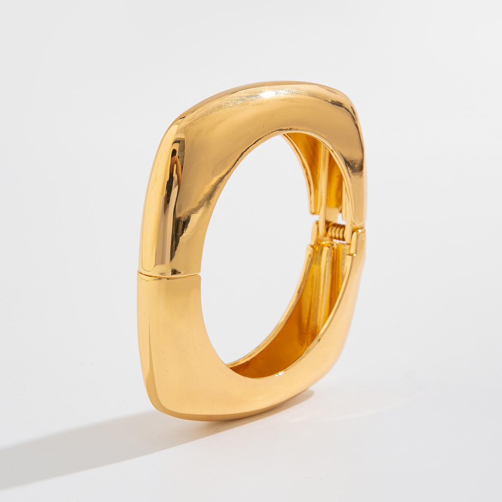 Wind Liquid Metal Folded Bracelet Bracelet Fashion Texture Glossy Spring Bracelet Women