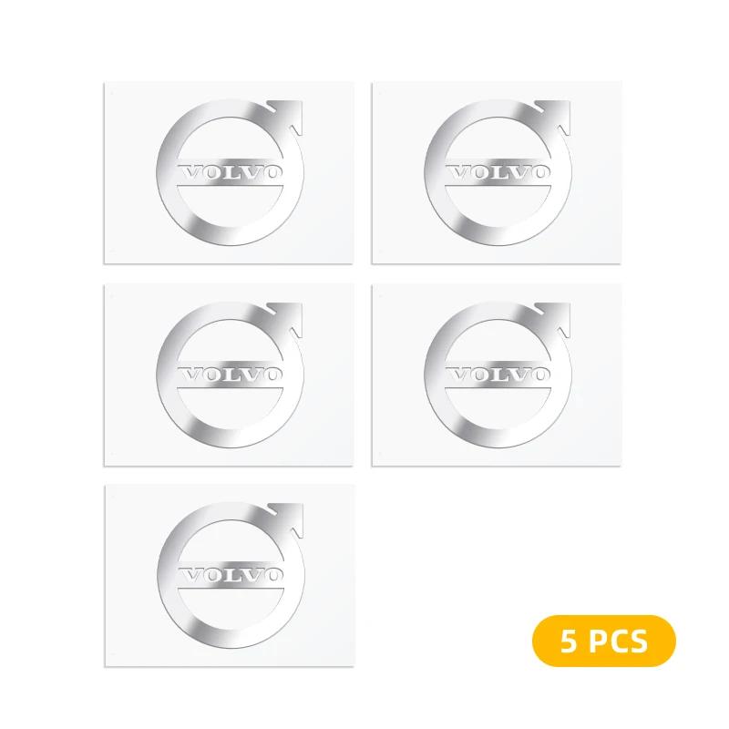 2/5/10 szt. Metalowy Samochód 3D Emblemat Bagażnik Spersonalizowana Naklejka Odznaka Naklejka Dla Volvo Xc90 S60 S80 Xc60 Xc70 Xc90 Fh V50 S40 C30