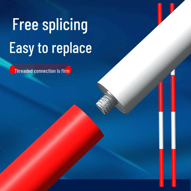 YingJia Segmented Aluminum Alloy Measuring Pole