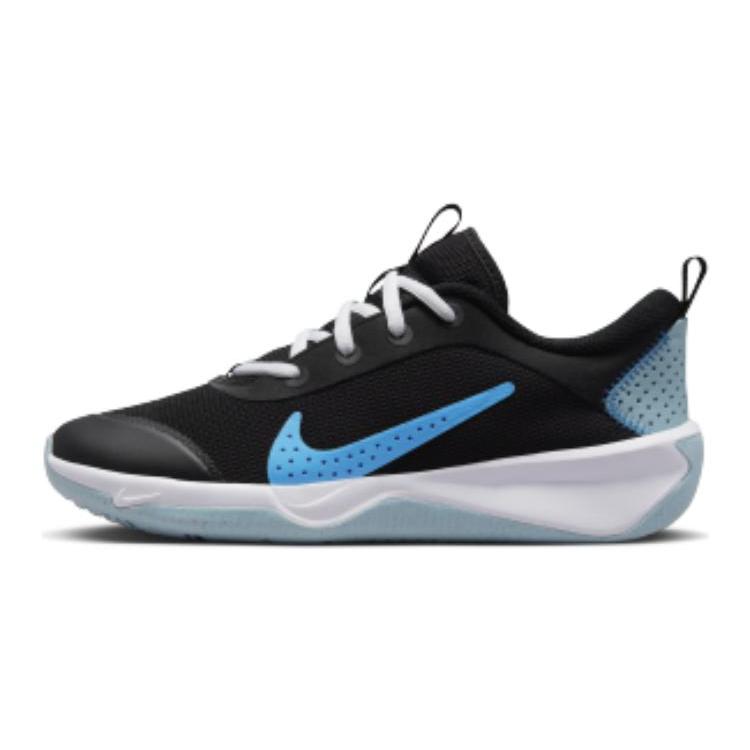 New Nike Omni Multi Court GS 'Black Blue Lightning' DM9027-005