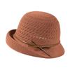 Summer breathable woven sun hat new fashion upturned brim foreign style mother hat summer sunscreen hat women