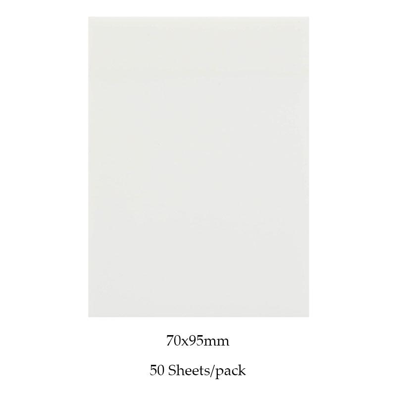 გამჭვირვალე წებოვანი ჩასაწერი ბალიშები წყალგაუმტარი თვითწებვადი Memo Notepad სკოლის საოფისე მასალები საკანცელარიო ნივთები