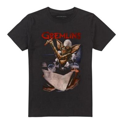 Gremlins Unisex Adult Mohawk Poster T-Shirt