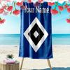 Asciugamano da Spiaggia con Stampa HSV Nome Personalizzato, Asciugamano Grande Morbido Asciugatura Rapida per Spiaggia Campeggio Nuoto -HE221