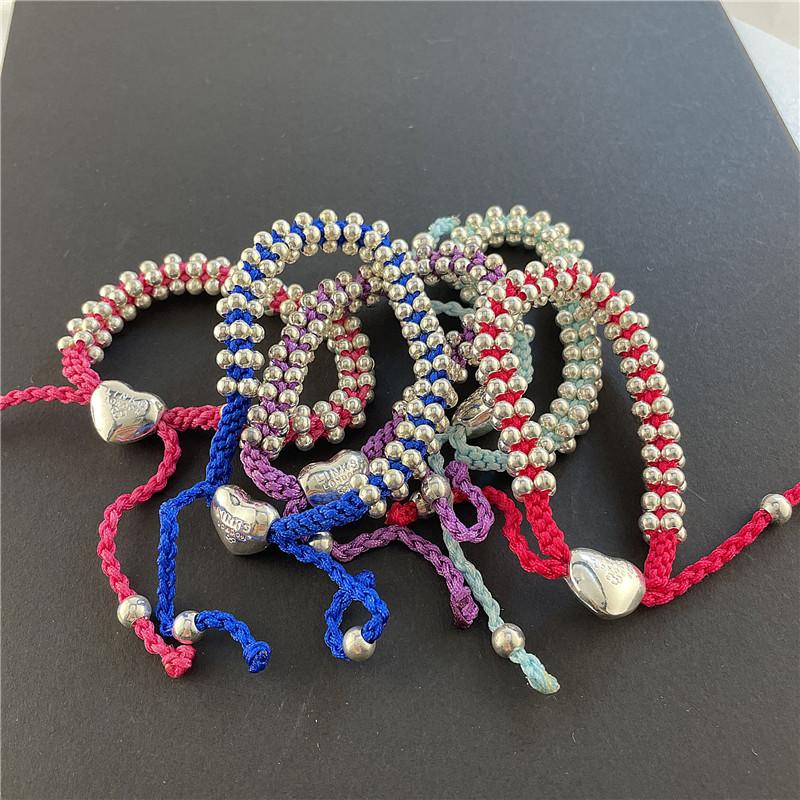 LINKS Bracelet 925 Silver Friendship Weave Bracelet, Low price Wholesale, Christmas Gift