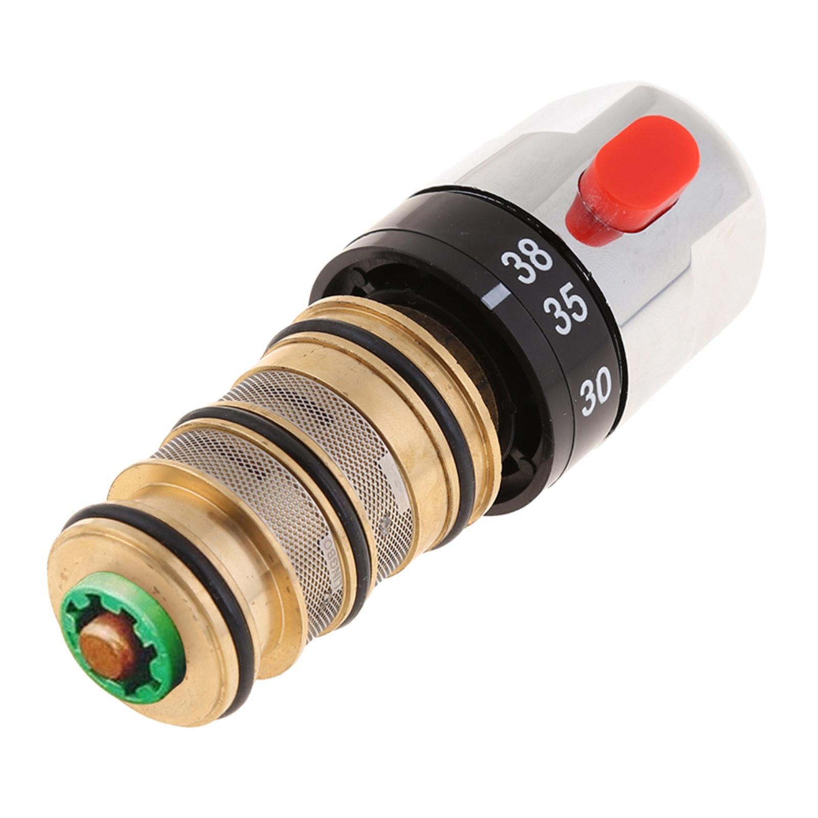 

Термостатический картридж для смесителя, картридж для смесителя для ванны, смеситель для душа, регулировка температуры смешанной воды